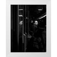 thumbnail image 1 of Carson, Brian 15x18 White Modern Wood Framed Museum Art Print Titled - Toronto Subway Reflection, 1 of 4