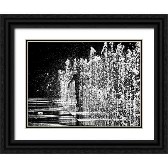 Carson, Brian 18x15 Black Ornate Wood Framed with Double Matting Museum Art Print Titled - Summertime Funtime No 1