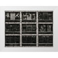 thumbnail image 1 of Carson, Brian 18x15 White Modern Wood Framed Museum Art Print Titled - Geometry No 15, 1 of 4