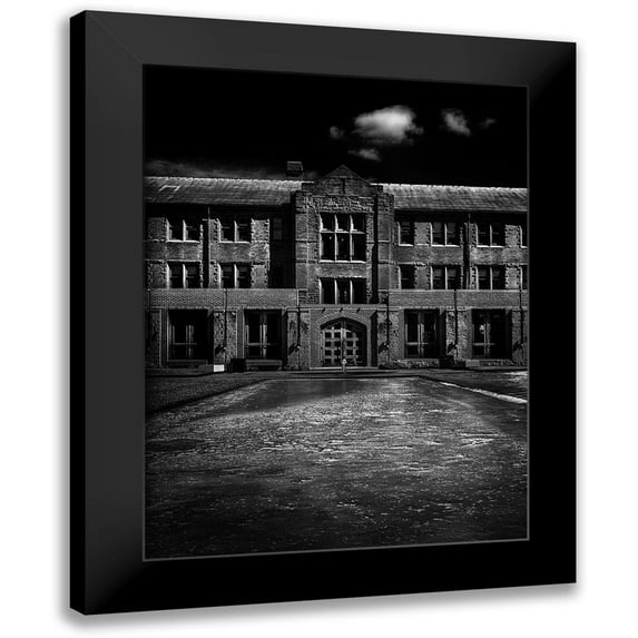 Carson, Brian 19x24 Black Modern Framed Museum Art Print Titled - John W Graham Library