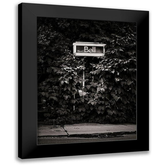 Carson, Brian 19x24 Black Modern Framed Museum Art Print Titled - Phone Booth No 5