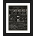 thumbnail image 1 of Carson, Brian 19x24 Black Ornate Wood Framed with Double Matting Museum Art Print Titled - Geometry No 20, 1 of 4