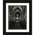 thumbnail image 1 of Carson, Brian 19x24 Black Ornate Wood Framed with Double Matting Museum Art Print Titled - St Basils Catholic Parish No 2, 1 of 4