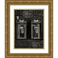 thumbnail image 1 of Carson, Brian 19x24 Gold Ornate Wood Framed with Double Matting Museum Art Print Titled - Phone Booth No 26, 1 of 4