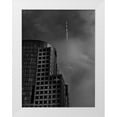 thumbnail image 1 of Carson, Brian 25x32 White Modern Wood Framed Museum Art Print Titled - Downtown Toronto Fogfest No 7, 1 of 4