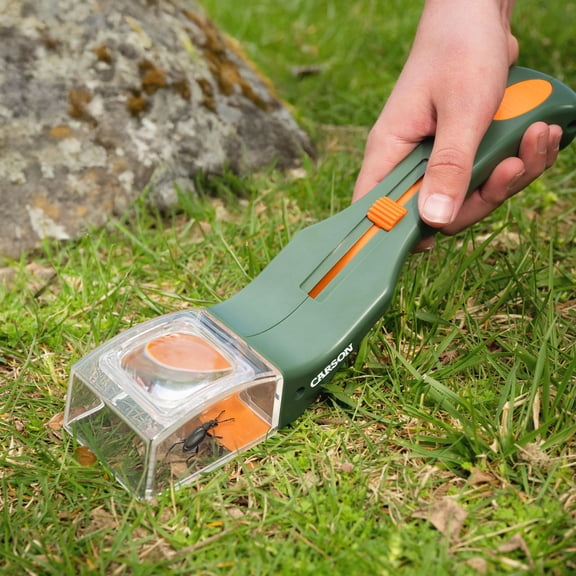 Carson BugView 5x Magnifier Quick-Release Bug Catching Tool STEM Educational Toy for Kids and Adults