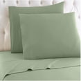 thumbnail image 1 of Carson Carrington  Frederiksvaerk 4-piece 1000 Thread Count Egyptian Cotton Bed Sheet Set Green King, 1 of 5