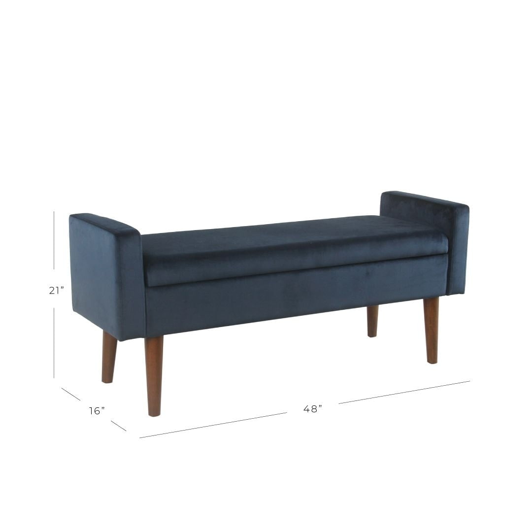Carson carrington upholstered 2024 seat storage bench