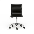 thumbnail image 1 of Carson Carrington  Lund Modern Chrome Office Chair Black, 1 of 5