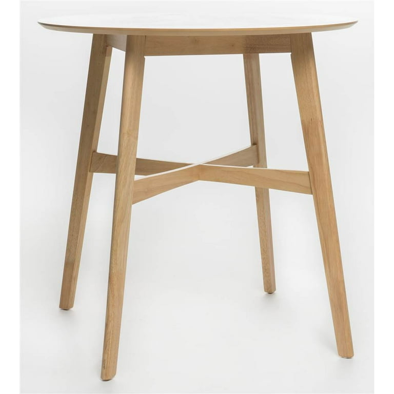 Carson Carrington Lund Wood Counter Height Table by Light Brown Oak Finish