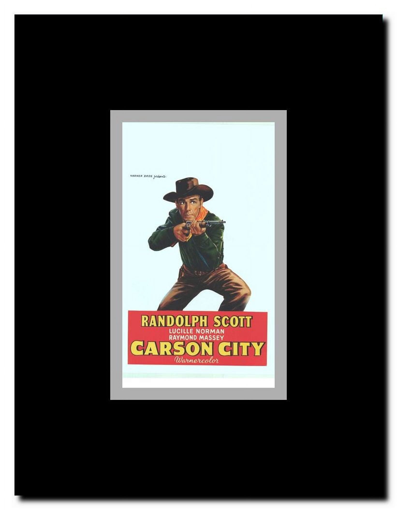 Carson City Framed Movie Poster