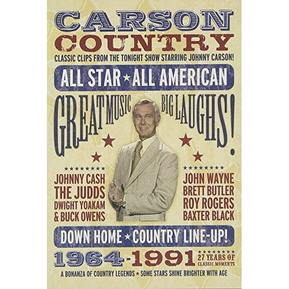 Carson Country All Star All American DVD