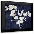 thumbnail image 1 of Carson, Danielle 15x15 Black Modern Framed Museum Art Print Titled - Nature White on Blue III, 1 of 5