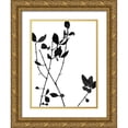 thumbnail image 1 of Carson, Danielle 19x24 Gold Ornate Wood Framed with Double Matting Museum Art Print Titled - Nature Silhouette VI, 1 of 4