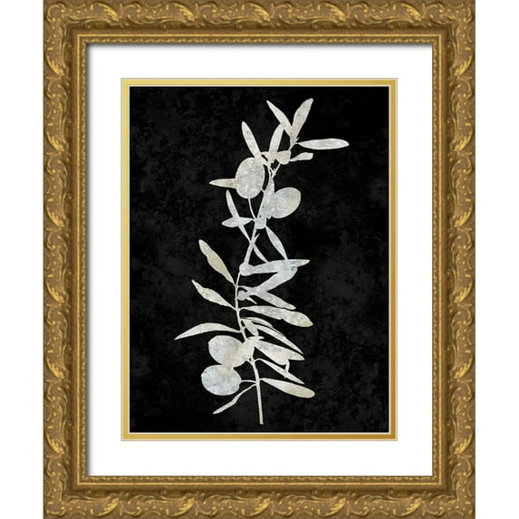 Carson, Danielle 19x24 Gold Ornate Wood Framed with Double Matting Museum Art Print Titled - Nature White on Black IV