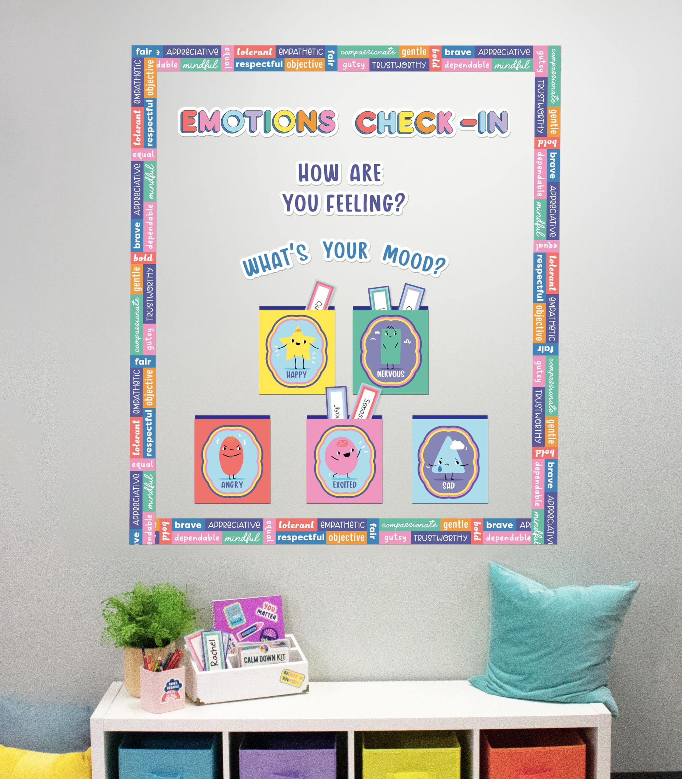Carson-Dellosa 110532 Curriculum Bulletin Board Sets, We Stick Together ...
