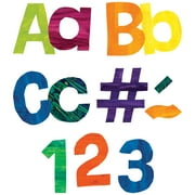 Carson Dellosa 4in World of Eric Carle Colorful Tissue Paper Combo Pack Bulletin Board Letters