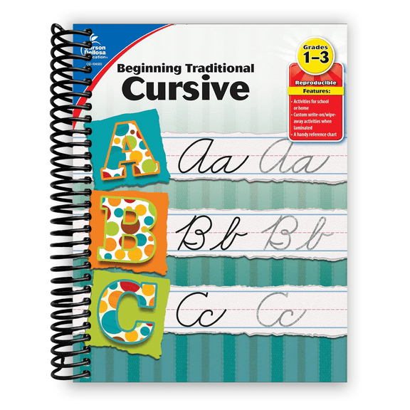 Carson Dellosa: Beginning Traditional Cursive (Hardcover Spiral Bound)