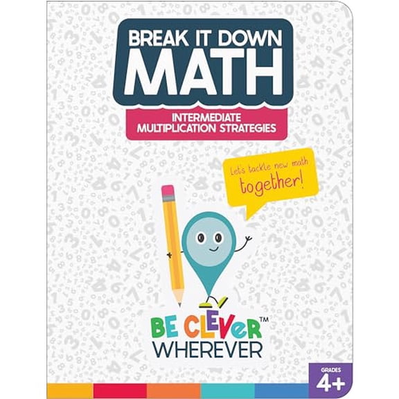 Pre-Owned Break It Down Intermediate Multiplication Strategies Reference Book (Paperback) by Carson Dellosa Education, Elise Craver