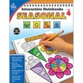 thumbnail image 1 of Carson Dellosa CD-105017 Interactive Notebooks Seasonal Resource Book - Grade 4, 1 of 6