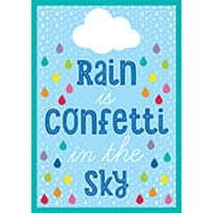 Carson Dellosa CD-114265 Rain Is Confetti in the Sky Chart
