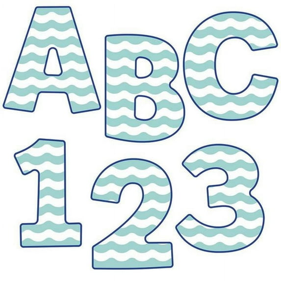 Carson Dellosa CD-130078BN 3 Each 4 in. SS Discover EZ Letters