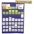thumbnail image 1 of Carson Dellosa Calendar And Weather Complete Pocket Chart, 26 x 37.25 In., 1 of 1