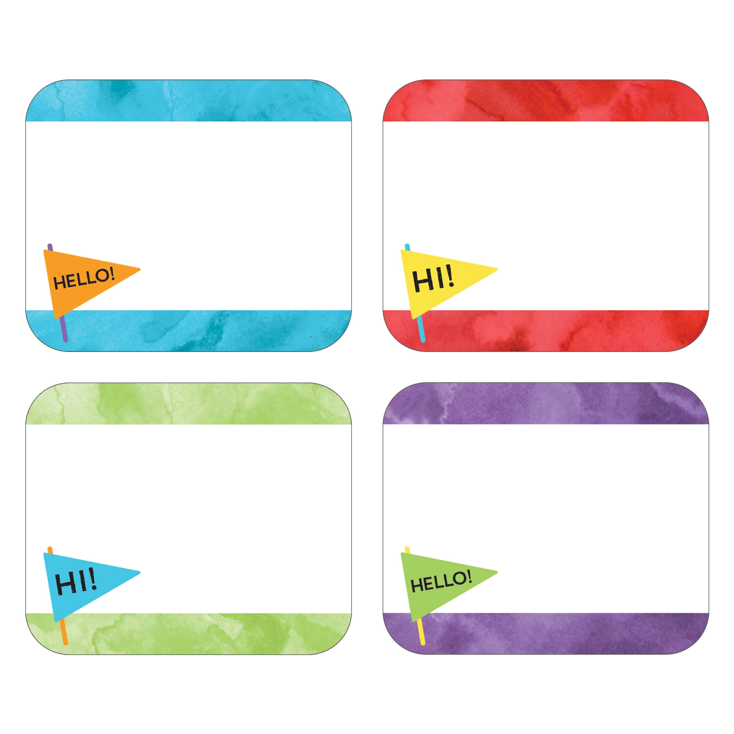 Carson Dellosa Celebrate Learning Name Tags (40 name tags) - Walmart.com