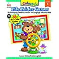 thumbnail image 1 of Carson-Dellosa Color File Folder Games Book - Kindergarten, 1 of 2
