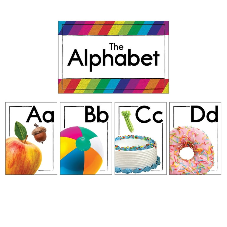 Curriculum Bulletin Board Set. Alphabet, 27 Pieces Curriculum Bulletin Board Set. Alphabet, 27 Pieces
