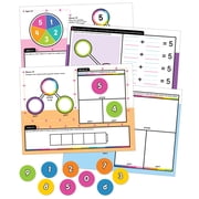 Carson Dellosa Edu-Clings Silicone Center Number Bonds Math Manipulative 21 pieces Grade K-1