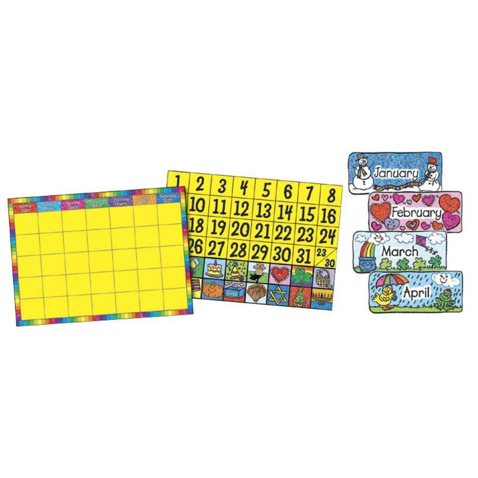 Carson Dellosa Education Bulletin Board Calendar Chart