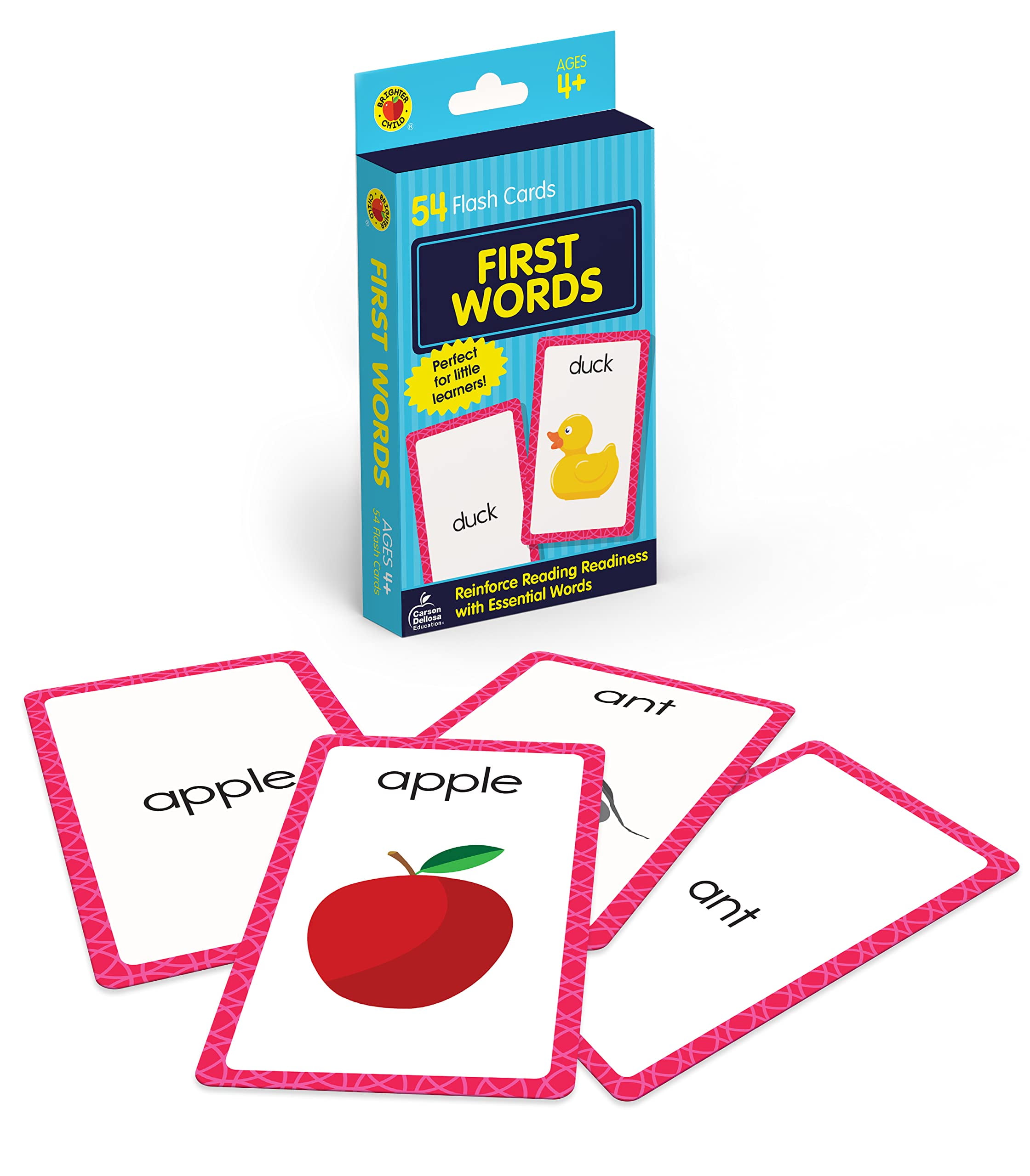 Carson Dellosa Education CD-0769647197 First Words Flash Cards ...