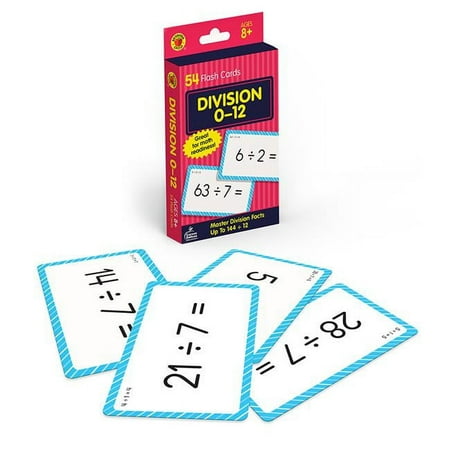 Carson Dellosa Education CD-0769677231 Division 0 To to Flash Cards