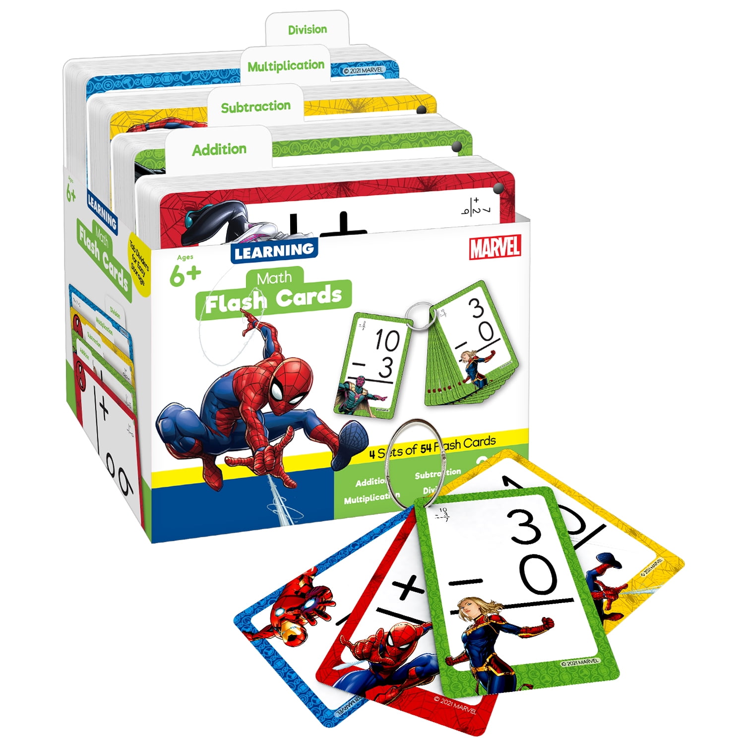 Carson Dellosa Education CD-734105 Math Flash Card Cube - Walmart.com