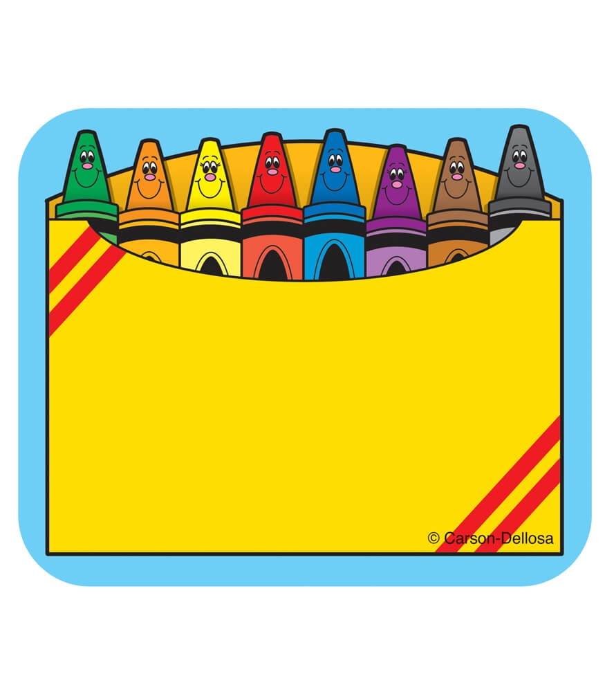 Personalized Crayon Box Custom Crayon Box Child Gift School 