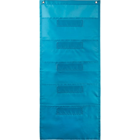 Carson Dellosa Education File Folder Storage: Teal 1 pocket chart