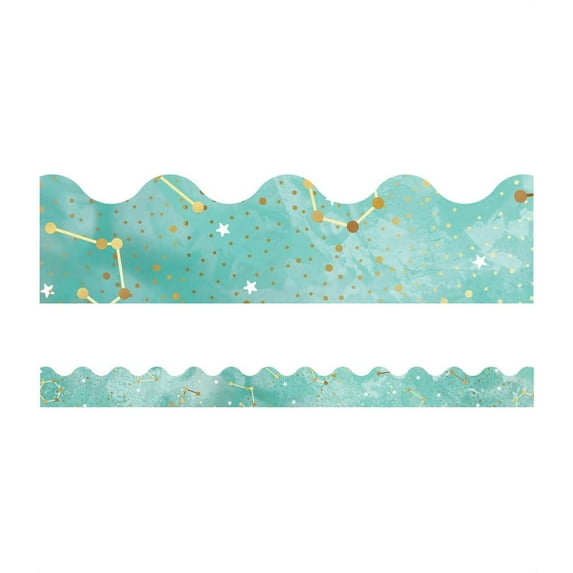 Carson Dellosa Education Galaxy Constellations Scalloped Borders (13)