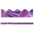 thumbnail image 1 of Carson Dellosa Education Purple Marble Scalloped Border, 39', 1 of 2