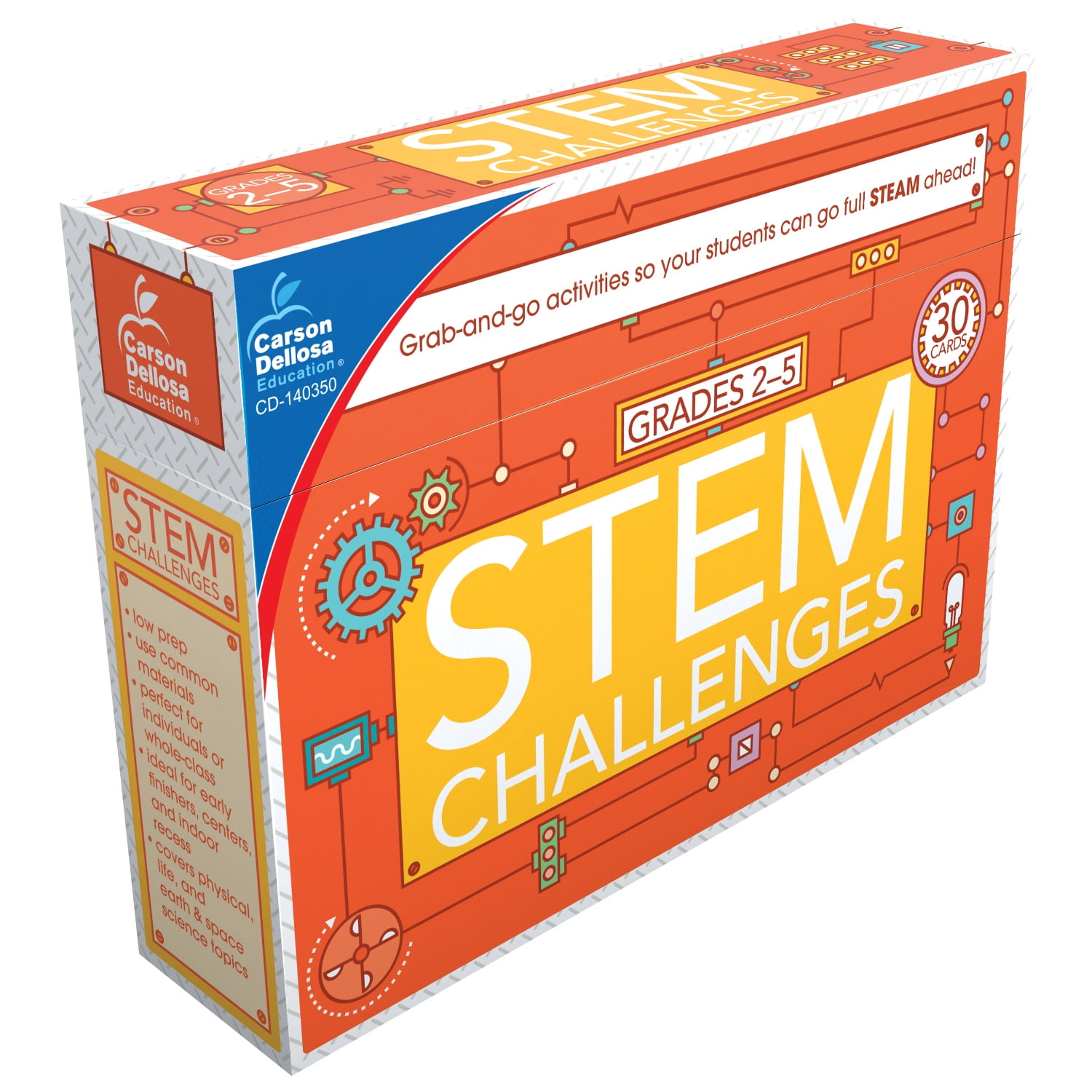 Carson Dellosa Education Stem Challenges Learning Cards 