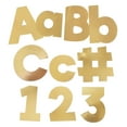 thumbnail image 1 of Carson Dellosa Education Sparkle and Shine Gold Foil Bulletin Board Letters (219), 1 of 4