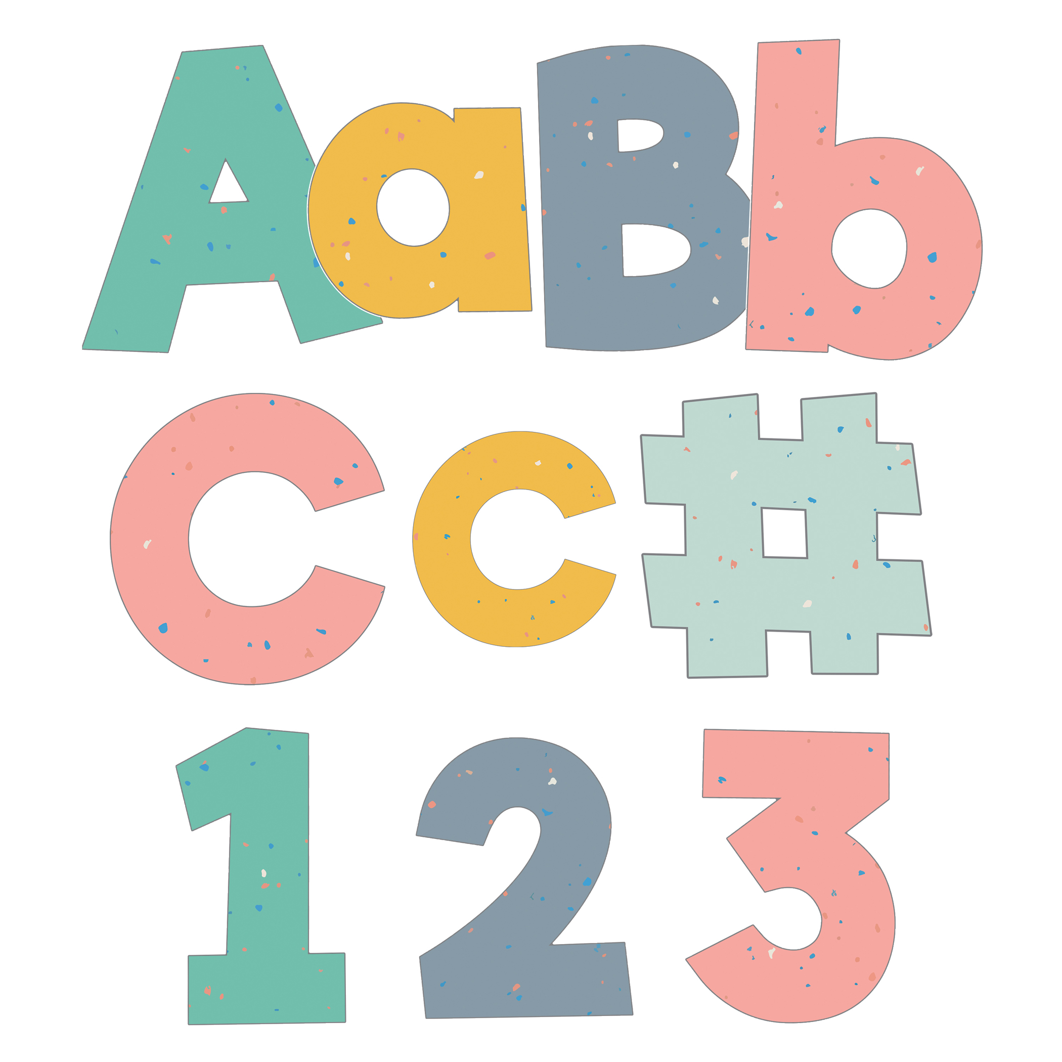 Carson Dellosa Education We Belong Combo Pack EZ Letters, 219 Per Pack ...