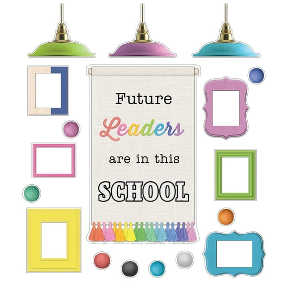 Carson Dellosa Future Leaders Bulletin Board Set (81 pieces)
