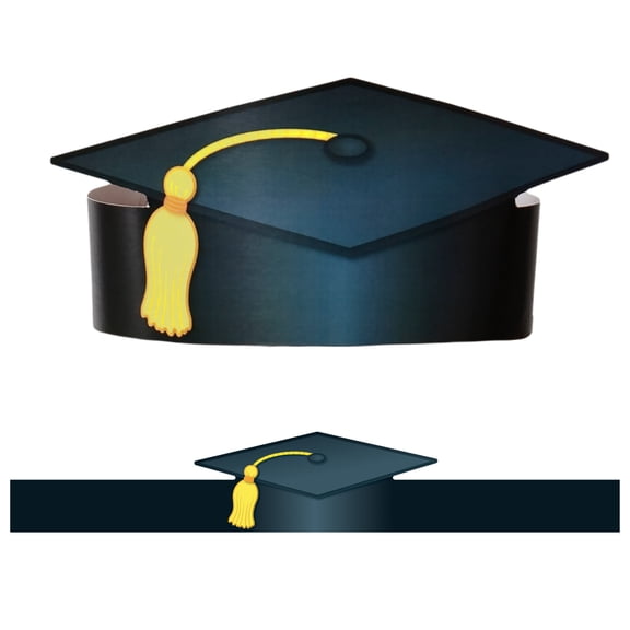 Carson Dellosa Graduation Crowns (30 crowns)