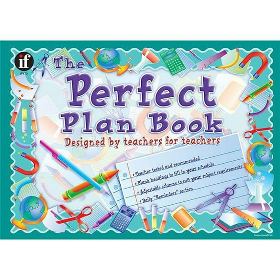 Carson Dellosa IF-470BN the Perfect Plan Book - Grade K & Up