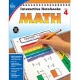thumbnail image 1 of Carson Dellosa Interactive Notebooks: Math Resource Book Grade 4 (96 pages), 1 of 2