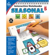 Carson Dellosa Interactive Notebooks Seasonal Resource Book 96 pages Grade 5