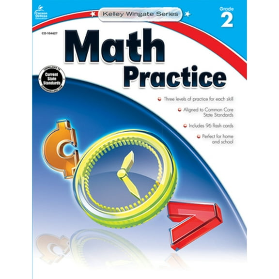 Pre-Owned Math Practice, Second Grade (Kelley Wingate: Common Core Editions) Paperback