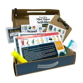 Carson Dellosa Mini Maker Kit: Art Science Activity Kit (29 pieces) Grade 2-5