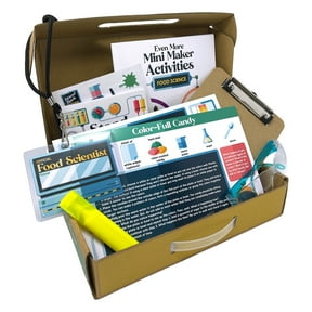 Carson Dellosa Mini Maker Kit: Food Science Activity Kit (31 pieces) Grade 2-5